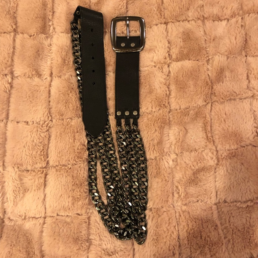 Solid brass buckle and belt